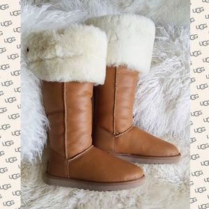 UGG Women's Brown Devandra Over-The-Knee Boots W7